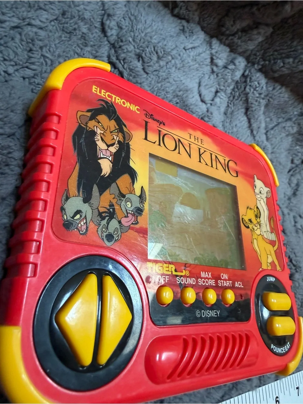 Vintage 1994 Tiger Electronics The Lion King Handheld Game - Working